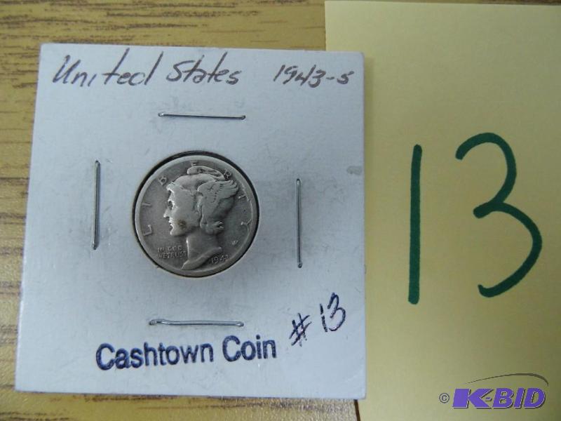 S1943 Mercury Dime