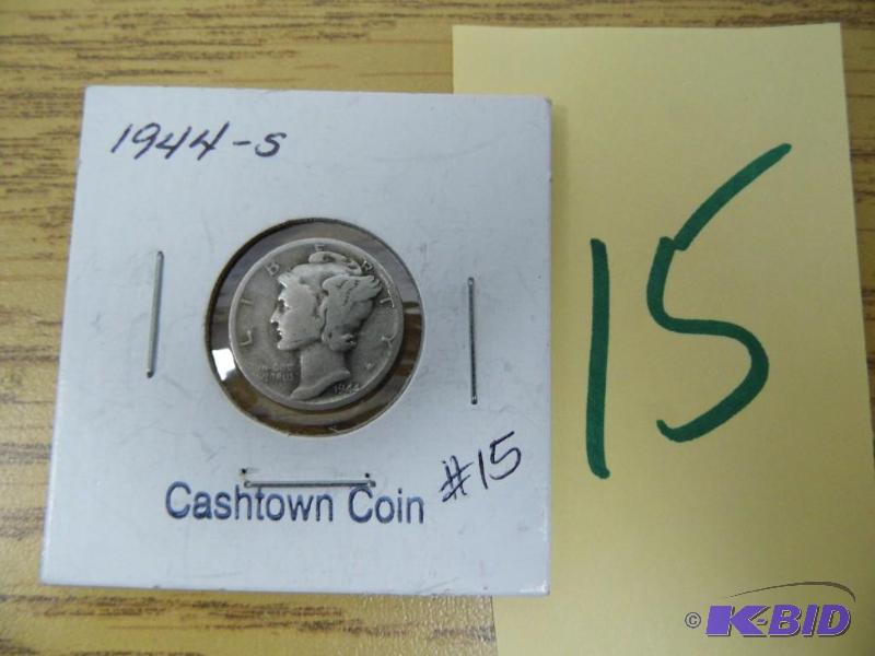 1944 S Mercury Dime