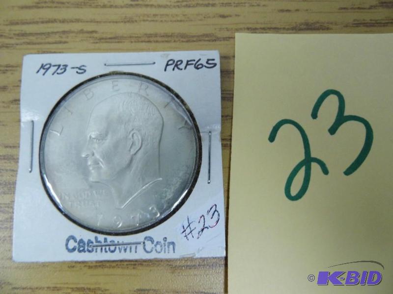 1973 S Proof Ike Dollar