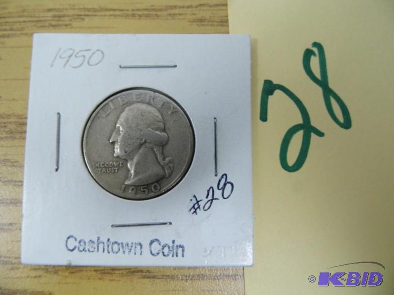 1950 Washington Quarter
