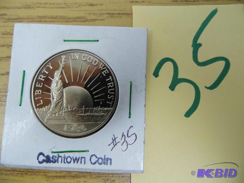1986 Statue of Liberty Centennial Half Dollar