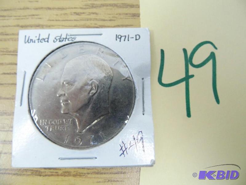 1971 D Ike Dollar