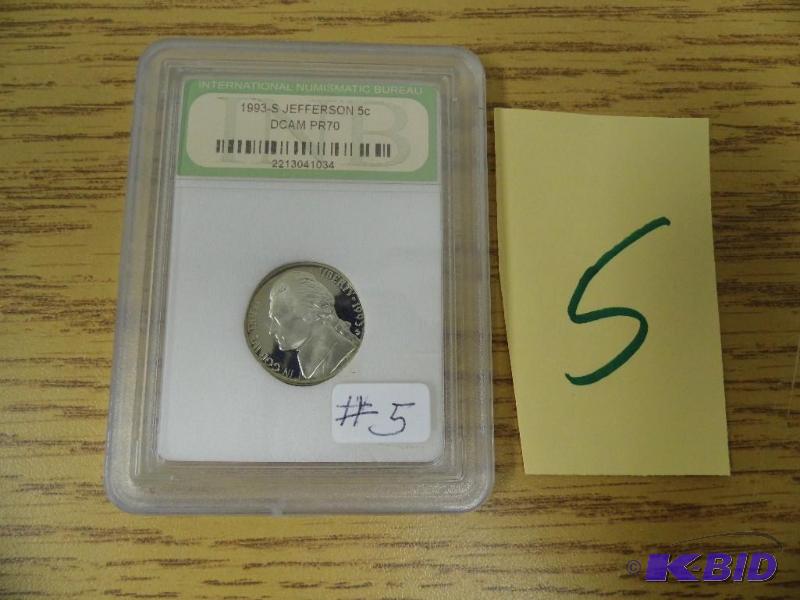 1993 S Proof Nickel