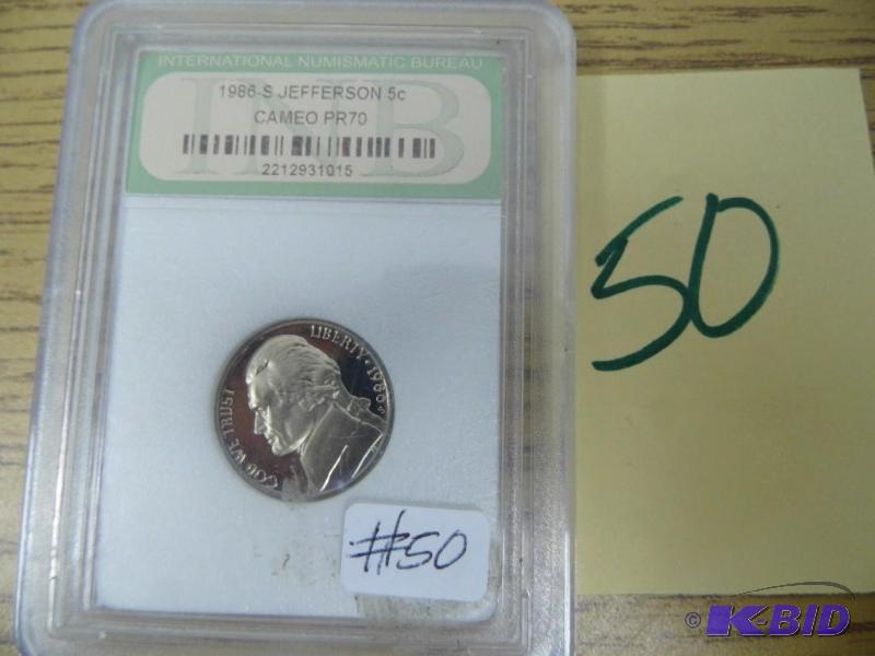 1986 S Proof Nickel