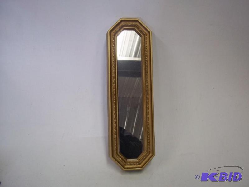 lot 109 image: Wall Hanging Mirror  5" x 18"...