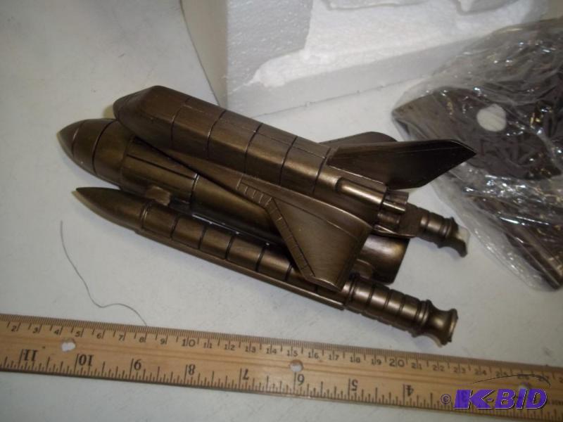 lot 121 image: Space Shuttle Display, needs repair...