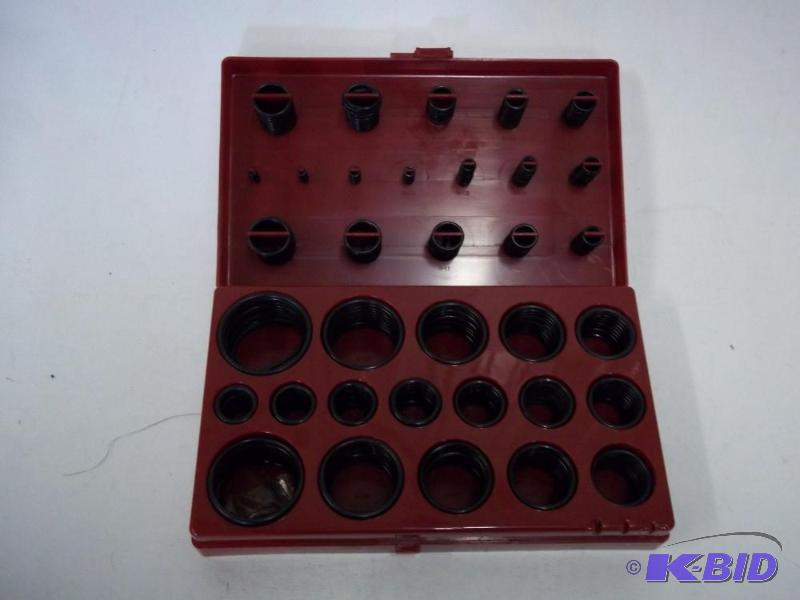 lot 123 image: NEW Rubber O rings with case...
