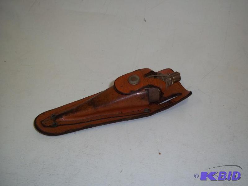 lot 128 image: Plumb bob with case...