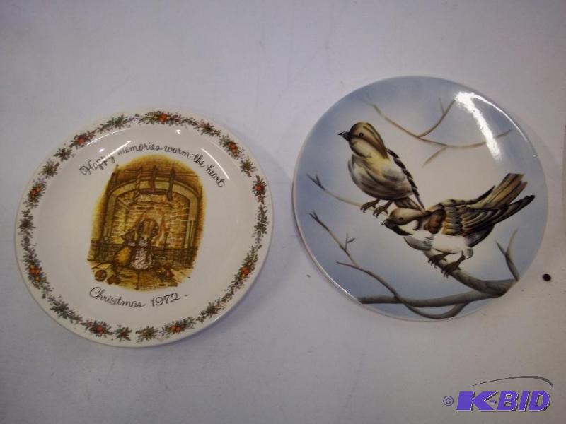 lot 156 image: Pair of Decor Plates...