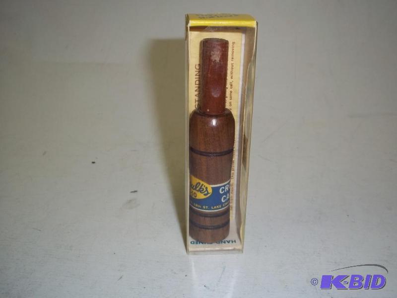 lot 158 image: Faulks Crow Call Model C-50 with box...