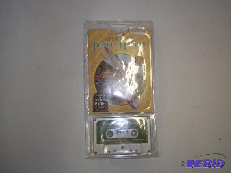 lot 179 image: Attack on Pearl Harbor, Radio on Cassette, NE...
