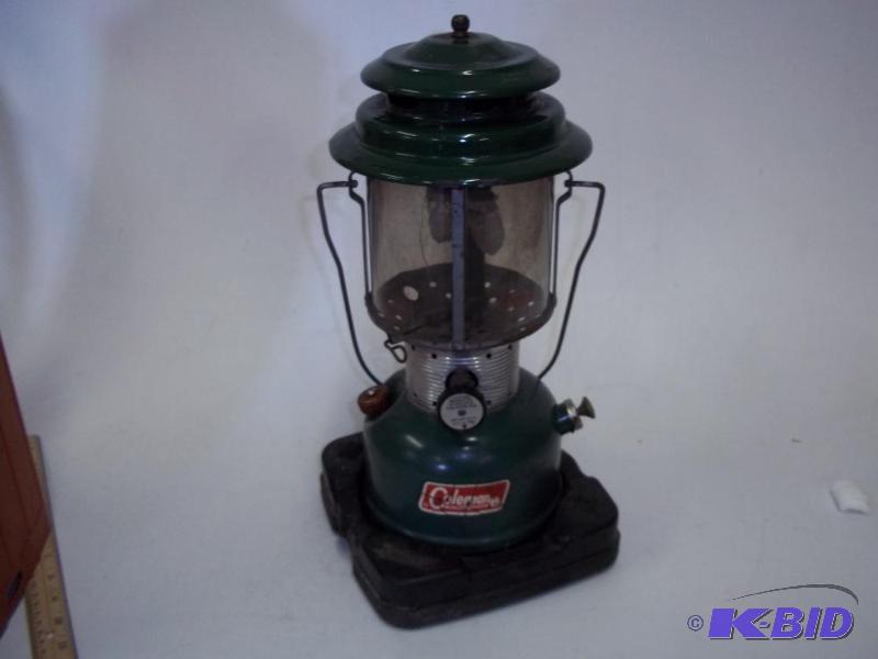 lot 196 image: Coleman Lantern with case, white gas...