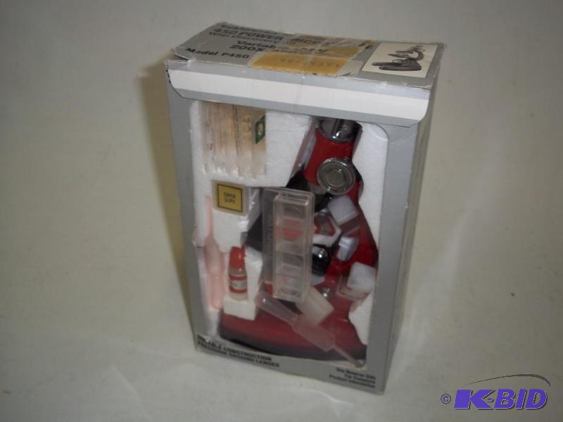 lot 2 image: In the Box Tasco 450 Power Microscope   With ...