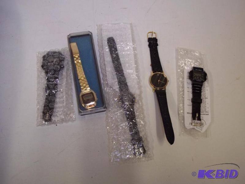 lot 213 image: 5 Watches New...