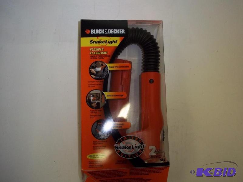 lot 228 image: Black & Decker Snake Light...