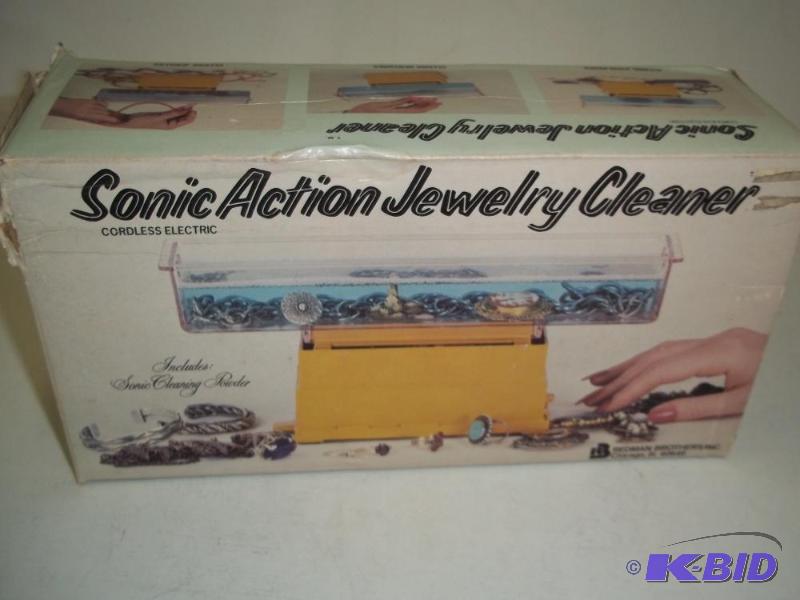 lot 23 image: In the box Sonic Action Jewelry Cleaner...