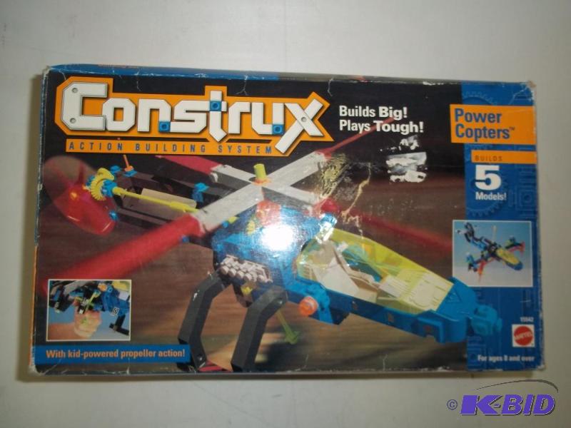 lot 246 image: Construx Kit Power Copters...