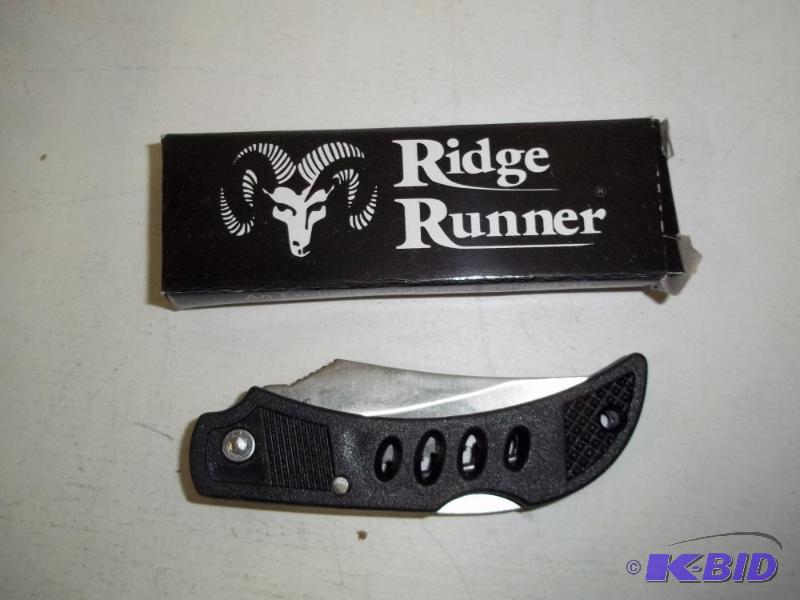 lot 38 image: NEW RIDGE RUNNER RR341 TACTICAL FOLDING POCKE...