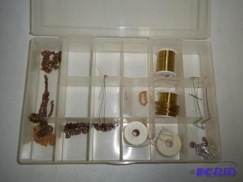 lot 58 image: Assorted Jewelry Making supplies, see photos ...
