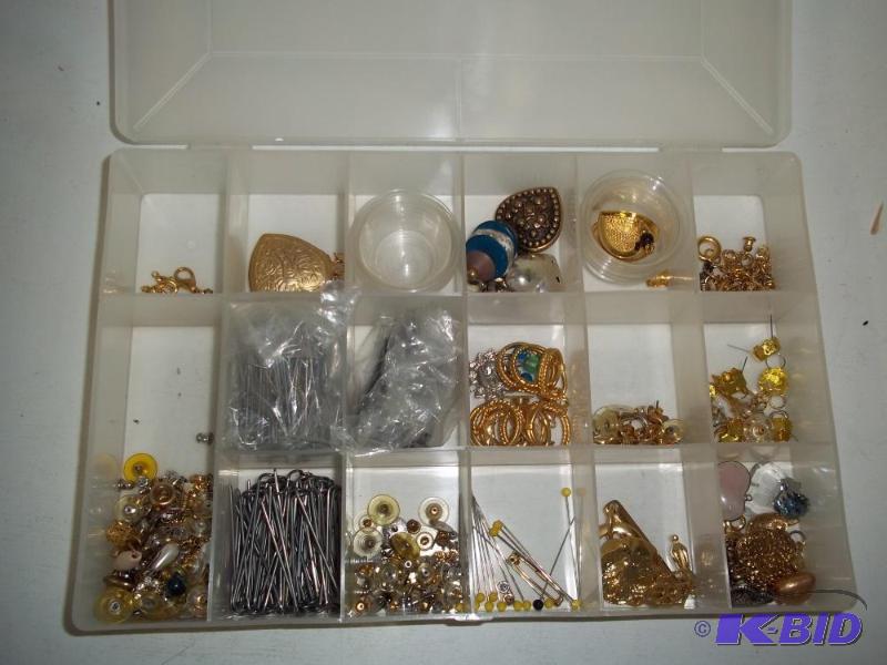 lot 60 image: Assorted Jewelry Making supplies, see photos ...