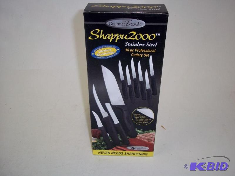 lot 66 image: NEW Shappu2000 10 pc Cutlery set...