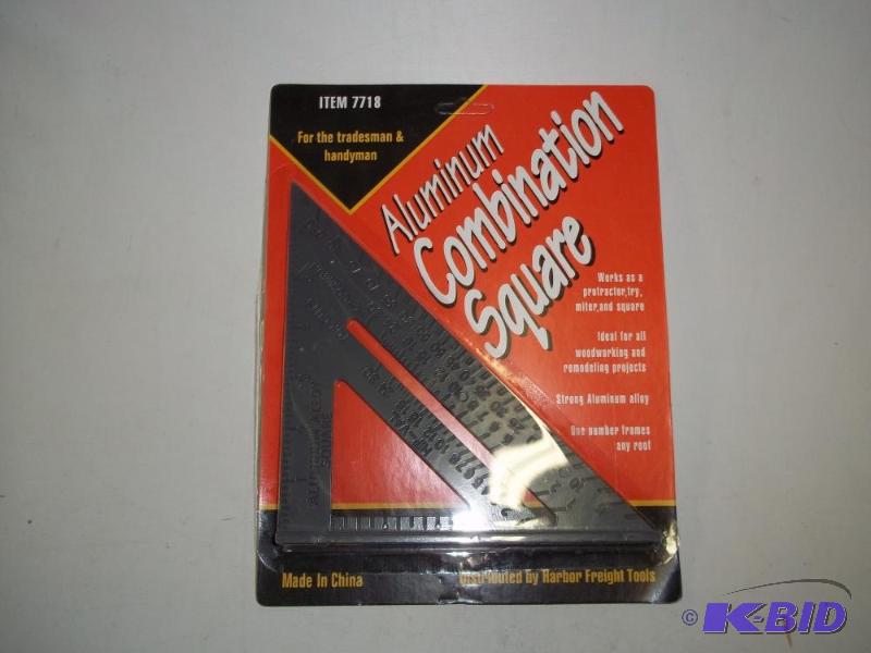 lot 68 image: NEW Aluminum Combination Square...