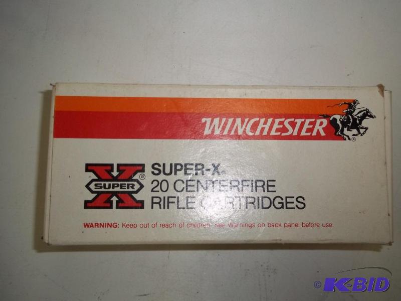 lot 91 image: Box of 19 Winchester Super - X 30-30 150gr. P...
