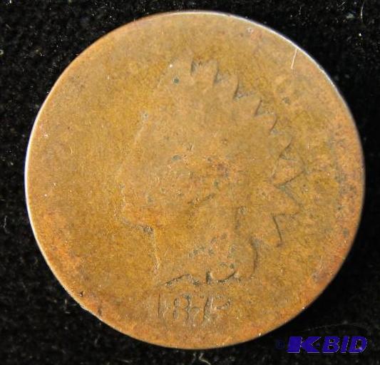 1875 Indian Head Cent