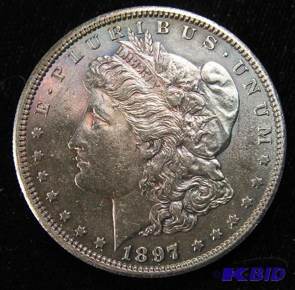 1897-S Morgan Dollar UNC