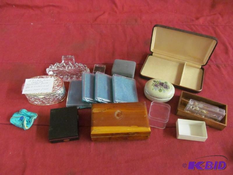 trinket boxes