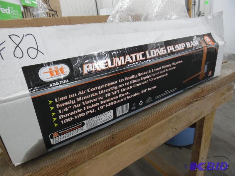 Pneumatic Long Pump Ram -8 ton -100-120 psi, ...