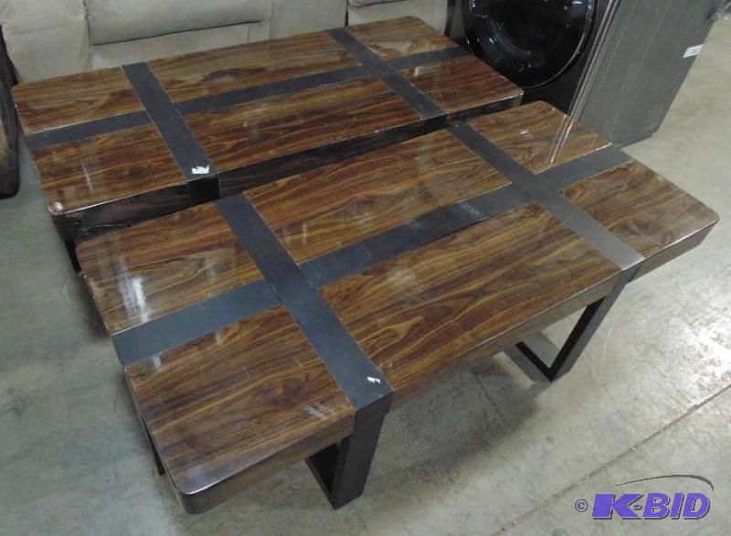 Set of Two Ashley Signature rectangular cockt...