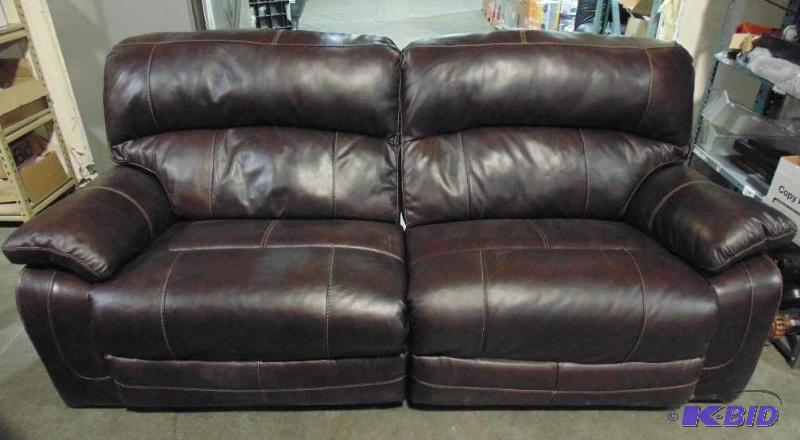 New Ashley Signature Durablend Leather Sofa -...