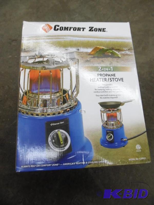 Propaneheater stove
