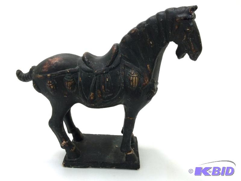 lot 3 image: Horse Sculpture on Base