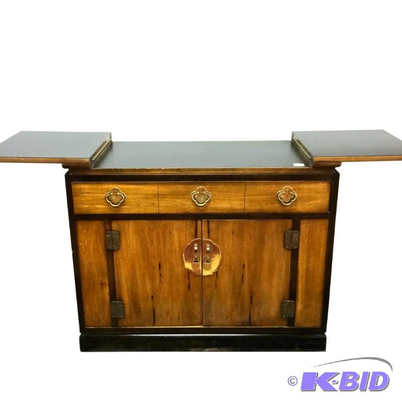 lot 6 image: Vintage Lane Server circa 1960s matches lot 5