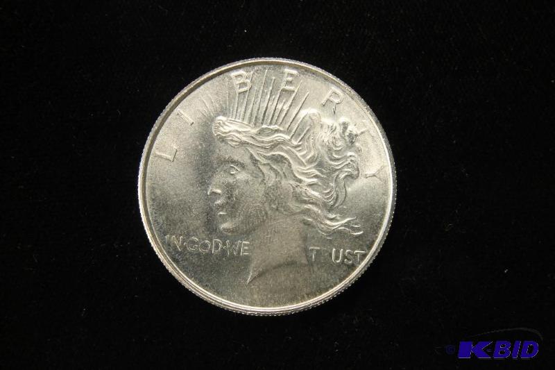 1oz. .999 Fine Silver Round - Peace Dollar Type