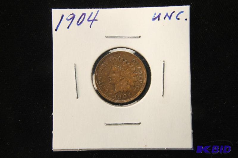 1904 Indian Head Cent UNC.