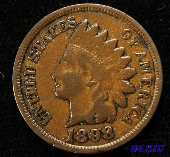 1898 INDIAN HEAD CENT FINE