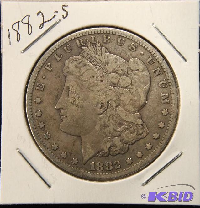 1882-S MORGAN DOLLAR VF