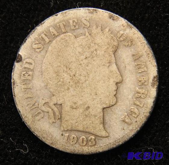 1903-O BARBER DIME