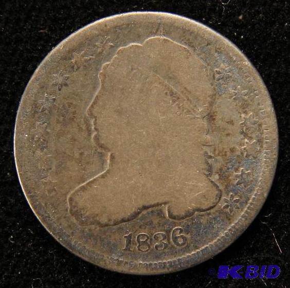 1836 US BUST DIME