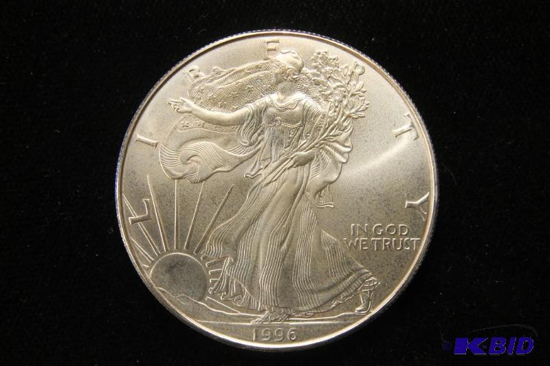 1996 US Silver Eagle BU Condition KEY DATE