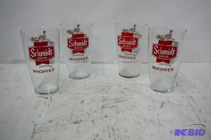 4- Schmidt Whopper glasses Wildlife Edition...