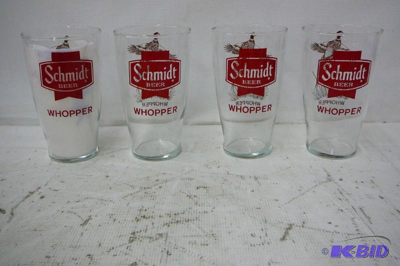 4- Schmidt Whopper glasses Wildlife Edition...