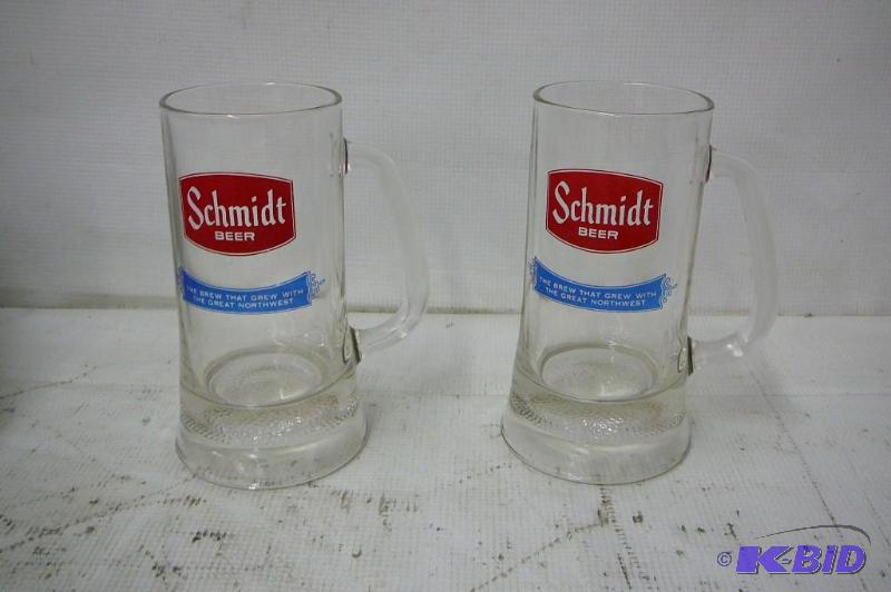 Schmidt Beer Glasses...