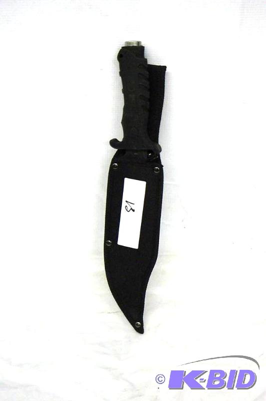 Wartech knife with sheath 13&quot...
