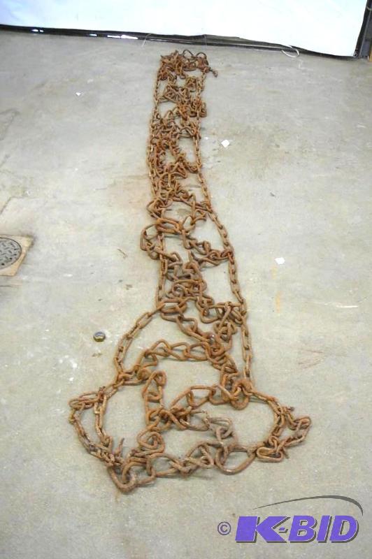 12.4 x 24 Pair Tractor Chains...