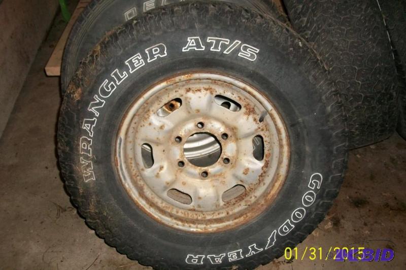 SET OF TIRES LT24575R16