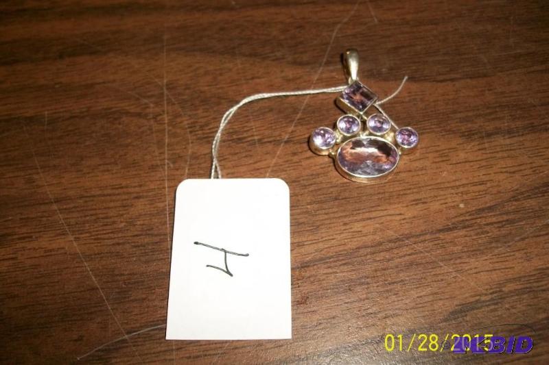 STERLING SLIVER PENDANT # 72